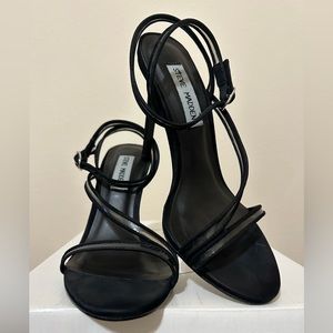 Steve Madden Suede Black Heels Size 5.5